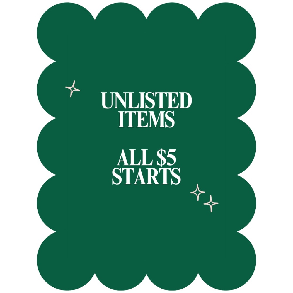 Unlisted Items